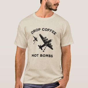 Kaffe utan bomber - Kaffe med hög densitet T Shirt