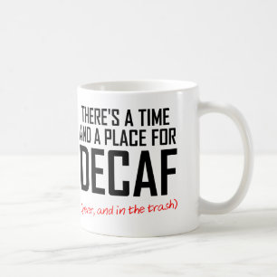 Kaffe utan koffein-hattare Rolig mugg