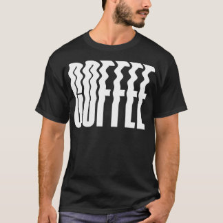 Kaffe Vågigt fet text T Shirt