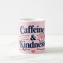 Kaffe & Vänlighet Inspirerande Mugg