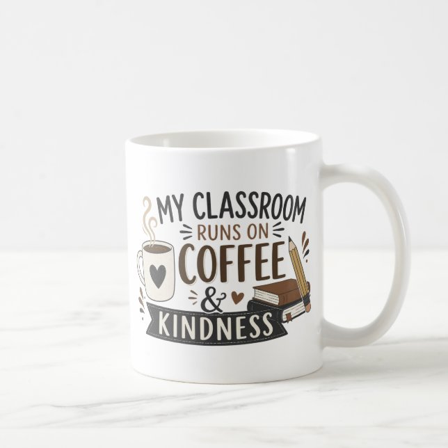 Kaffe & Vänlighet Lärarmugg Kaffemugg (Höger)