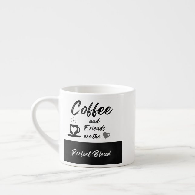 Kaffe vänskap Specialty Mugg Espressomugg (Vänster)