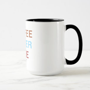 Kaffe. vatten. vin mugg