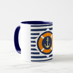 Kaffe vid ankchor mugg