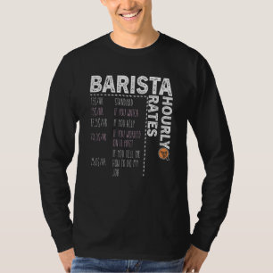 Kaffe Vin-citat Barista-Coolan Kaffe Vin 19 T Shirt