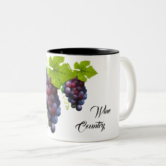Kaffe vin Land Mugg (Framsida höger)
