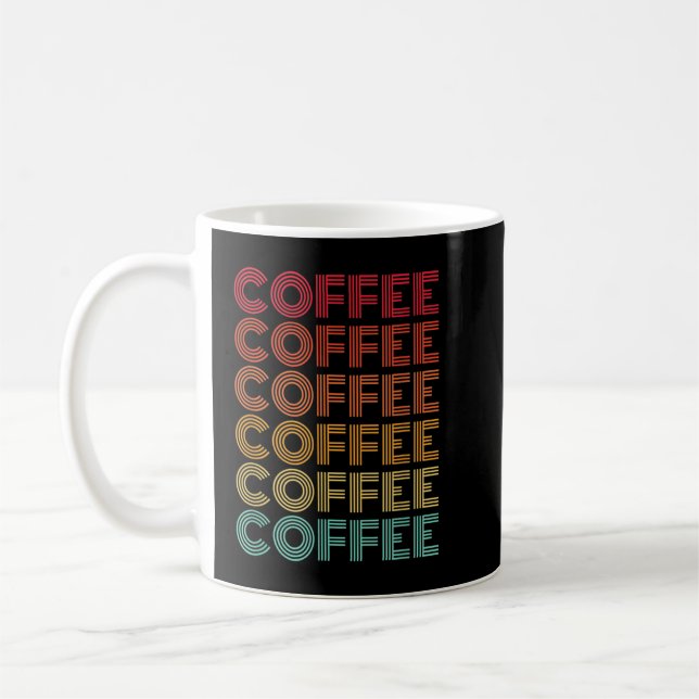 Kaffe Vintage Brev Kaffemugg (Vänster)