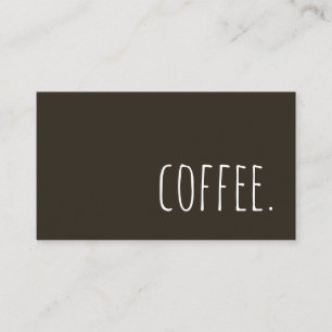 kaffe visitkort