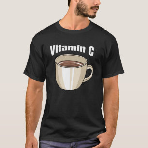 Kaffe Vitamin C Cafe Beverage Caffeine Coffee Dr. T Shirt