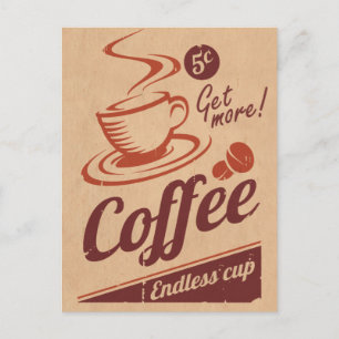 Kaffe Vykort