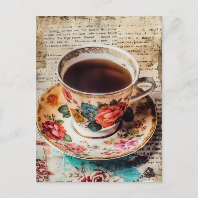 Kaffe Vykort (Framsida)