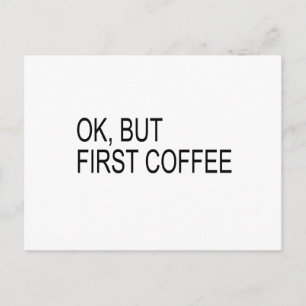 kaffe vykort