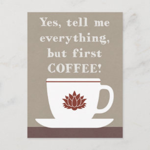 Kaffe Vykort