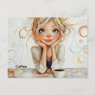 Kaffe Vykort