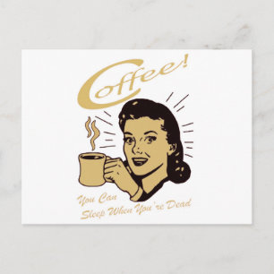 Kaffe Vykort