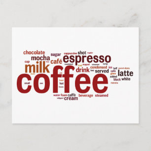 Kaffe Vykort