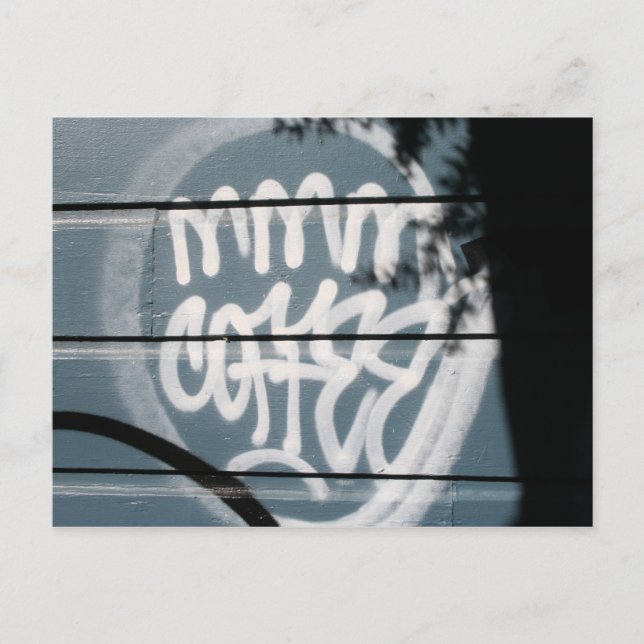 Kaffe! -vykort vykort (Framsida)