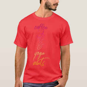 kaffe yoga mattor Kaffe Katt amp Yoga Mats Fu T Shirt