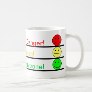 Kaffe zonplanerar kaffemugg