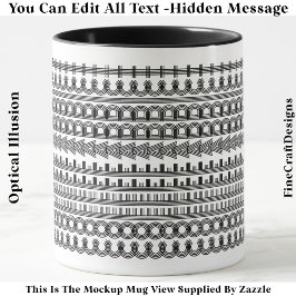 Kaffeadressbok Gömt Message Funny Novelty 111B Mugg