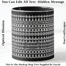Kaffeadressbok Gömt Message Funny Novelty 111W Mugg