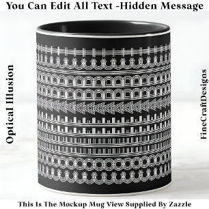 Kaffeadressbok Gömt Message Funny Novelty 111W Mugg