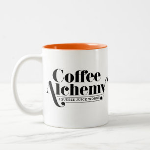 Kaffealkemimugg Två-Tonad Mugg