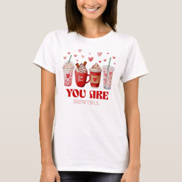 Kaffeälskare Alla hjärtans dag T Shirt