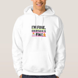 Kaffeälskare Daglig Ritual Klistermärke Hoodie
