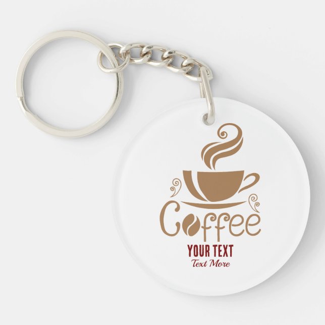 Kaffeälskare Design – Minimal grafisk kaffekopp (Framsidan)