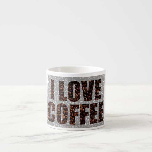 Kaffeälskare Espressomugg (Framsidan)