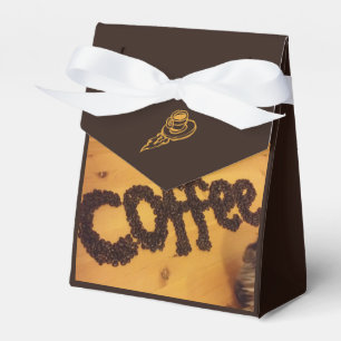 Kaffeälskare favör boxas vid RoseWrites Presentaskar