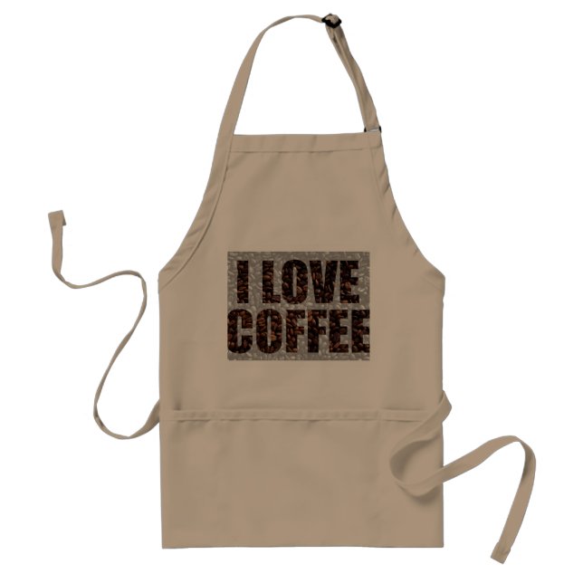 Kaffeälskare Förkläde (Framsidan)