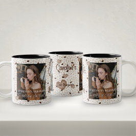 Kaffeälskare Foto Namn Kaffe Mugg Present till Hen
