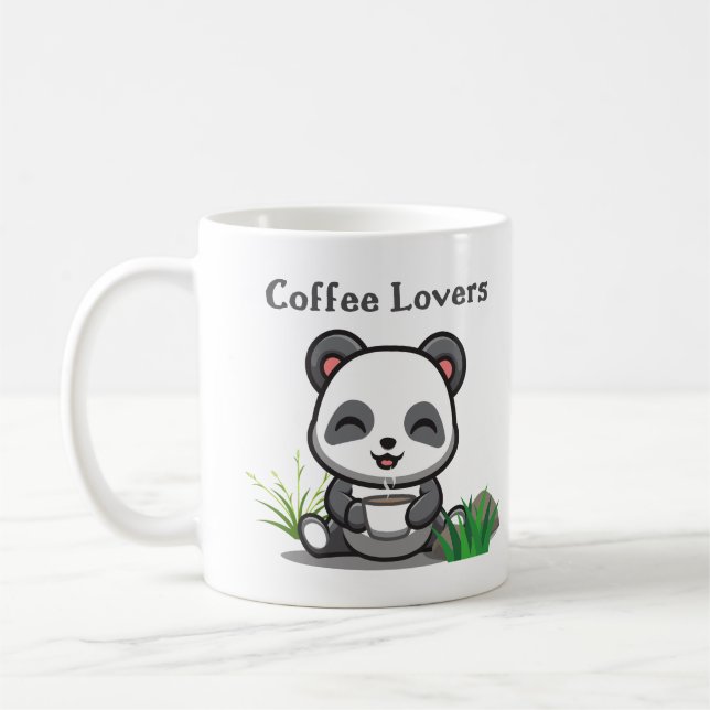 Kaffeälskare  kaffemugg (Vänster)