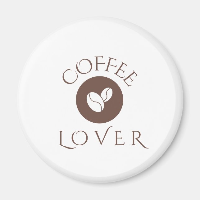 Kaffeälskare Kastkudde – Mysig Hemdekorationsprese Magnet (Framsidan)