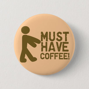 Kaffeälskare Knapp