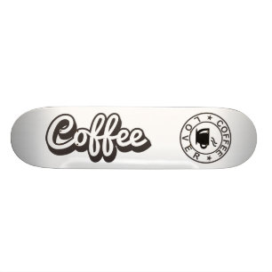 Kaffeälskare Mini Skateboard Bräda 18,7 Cm