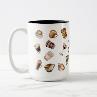 Kaffeälskare Mugg | Söt kaffe estetisk mugg