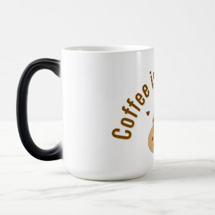 Kaffeälskare Mugg Söt Kaffekopp Design Gåva f