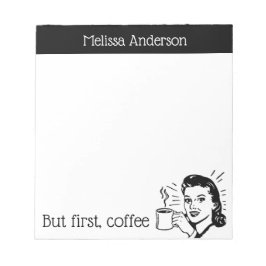 Kaffeälskare Notisblock Anteckningsblock