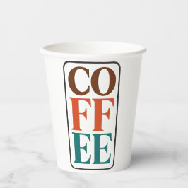 Kaffeälskare Papperskopp Kaffepresentidéer