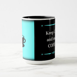 Kaffeälskare Presentmugg – Ta det lugnt och brygg Mugg