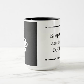 Kaffeälskare Presentmugg – Ta det lugnt och brygg Mugg