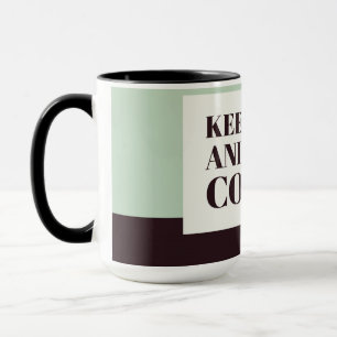 Kaffeälskare Presentmugg – Var Rolig Och Brygg Kaf Mugg