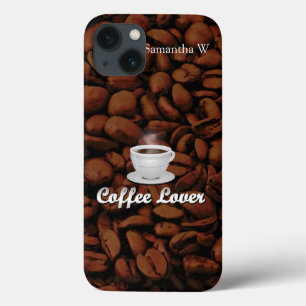 Kaffeälskare, vitkopp/bruna