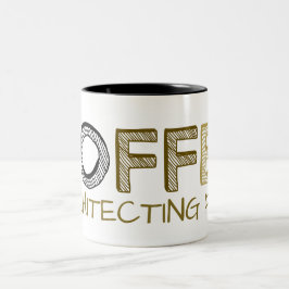 Kaffearkitekturbränsle Två-Tonad Mugg