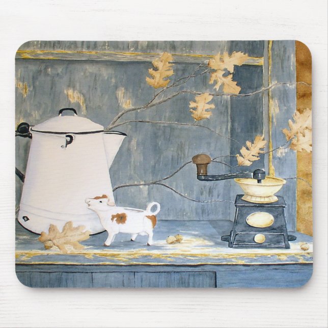 Kaffeavbrott Mousepad Musmatta (Framsidan)