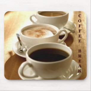 Kaffeavbrott Mousepad Musmatta