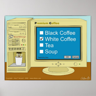 Kaffeavbrott Poster